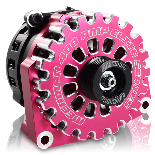 E Series 400 amp Pink Billet GM truck 05-13