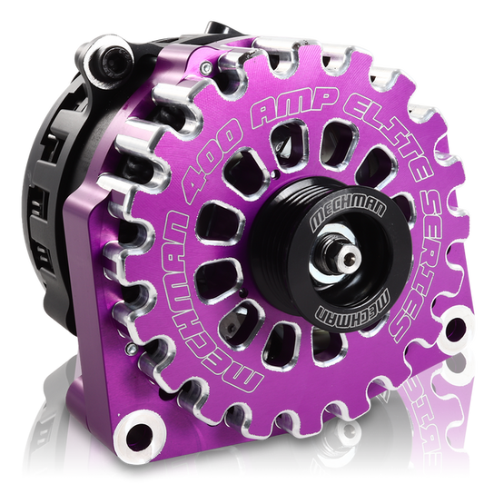 MECHMAN E Series 400 Amp Purple Billet 96-04 GM Truck