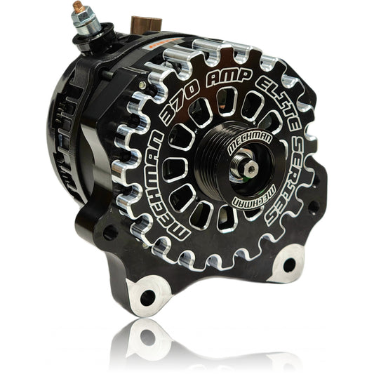 370-amp V-mount high output alternator for SOHC Ford Modular Engines