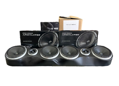 SPEAKER RACK BUNDLE WITH LED SPEAKER LIGHTS