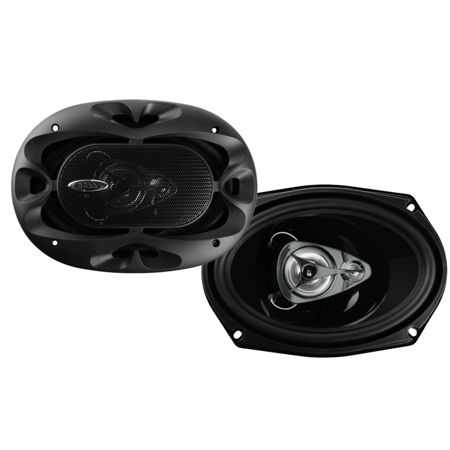 Elite 6" x 9" 3-Way 400W Full Range Speakers. (Sold in Pairs)-B693