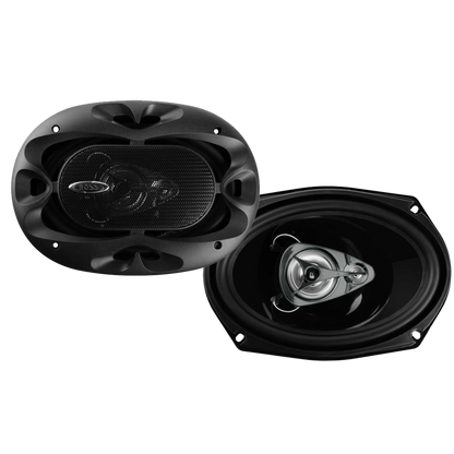 Elite 6" x 9" 3-Way 400W Full Range Speakers. (Sold in Pairs)-B693