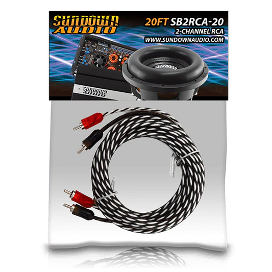 SB2-20 RCA - 2 Channel - 20 Ft Standard