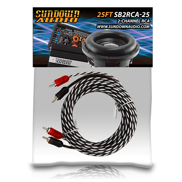 SB2-25 RCA - 2 Channel - 25 Ft Standard