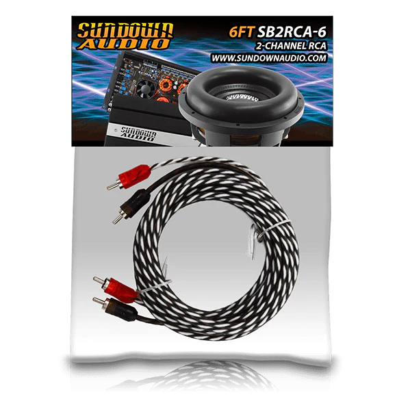 SB2-6 RCA - 2 Channel - 6 Ft Standard